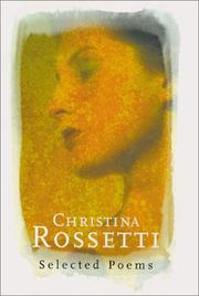 Cover of: Christina Rossetti by Christina Georgina Rosetti