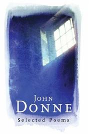 Cover of: John Donne by John Donne