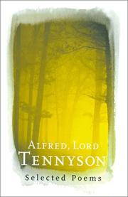 Cover of: Alfred, Lord Tennyson by Alfred Lord Tennyson