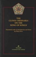 Cover of: The Glossa Ordinaria On the Song of Songs (Commentary Series)