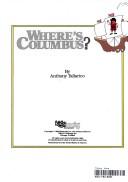 Cover of: Where's Columbus? (Where Are They? Book) by Tony 'Anthony' Tallarico