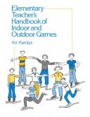 Cover of: Elementary Teacher's Handbook of Games