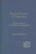 Cover of: Paul's Critique of Theocracy by David W. Odell-Scott, David W. Odell-Scott
