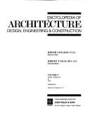 Cover of: Encyclopedia of Architecture by Joseph A. Wilkes