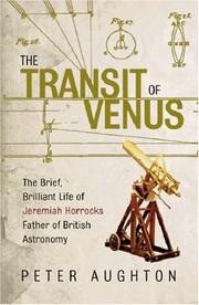 Cover of: Transit of Venus | Peter Aughton
