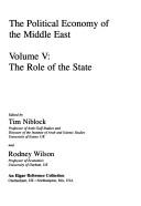 Cover of: The Role of the State (Political Economy of the Middle East)