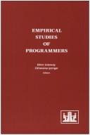Cover of: Empirical Studies of Programmers: First Workshop (Human-computer Interaction)