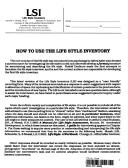 Cover of: Life Style Inventory