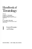 Cover of: Handbook of teratology