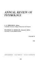 Cover of: Annual Review of Physiology
