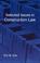 Cover of: Selected Issues in Construction Law