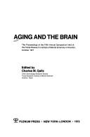 Cover of: Aging and the Brain (Advances in Mental Science, V. 4) by C. Gaitz