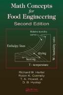 Cover of: Math concepts for food engineering