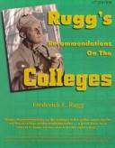 Cover of: Rugg's Recommendations On The Colleges-17th Edition (Rugg's Recommendations on the Colleges)