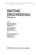 Cover of: Enzyme Engineering by Georges B. Broun