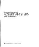 Cover of: Robert A.M. Stern (Architectural Monographs No 17) (Architectural Monographs)