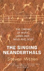 Cover of: Singing Neanderthals by Steven J. Mithen