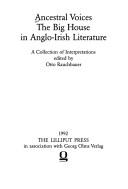 Cover of: Ancestral Voices: The Big-House in Anglo-Irish Literature