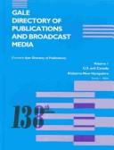 Cover of: Gale Directory of Publications and Broadcast Media | 