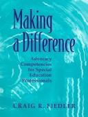 Cover of: Making a Difference by Craig R. Fiedler