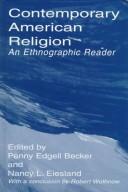 Cover of: Contemporary American Religion by Edgell Penny