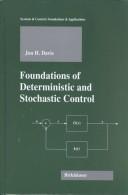 Cover of: Foundations of Deterministic and Stochastic Control (Systems & Control)