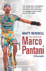 The Death of Marco Pantani by Matt Rendell