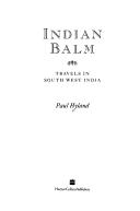 Cover of: Indian Balm by Paul Hyland