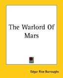 Cover of: Warlord Of Mars by Edgar Rice Burroughs