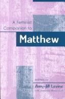 Cover of: A Feminist companion to Matthew