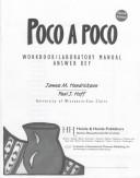 Cover of: Workbook/Lab Manual Answer Key for Poco a poco, 4th