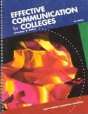 Cover of: Effective Communication for Colleges