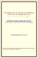 Cover of: The Narrative of the Life of Frederick Douglass by Frederick Douglass, ICON Reference