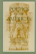Cover of: Poetics of the Americas: Race, Founding, and Textuality (Horizons in Theory and American Culture)