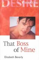Cover of: That Boss of Mine
