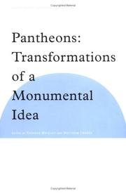 Cover of: Pantheons: Transformations of a Monumental Idea (Subject/Object: New Studies in Sculpture) by 