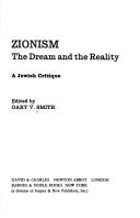 Cover of: Zionism, the Dream and the Reality