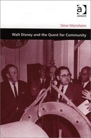 Cover of: Walt Disney and the Quest for Community (Design & the Built Environment)