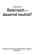 Cover of: Osterreich - dauernd neutral?