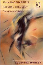 Cover of: John Macquarrie's Natural Theology: The Grace of Being