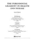 Cover of: The periodontal ligament in health and disease
