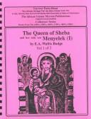 Cover of: The Queen of Sheba and Her Only Son Menyelek (Queen of Sheba & Her Only Son Menyelek) by Ernest Alfred Wallis Budge, Ernest Alfred Wallis Budge