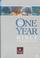 Cover of: The One Year Bible Premium Slimline Edition (One Year Bible)