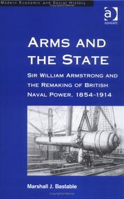 Cover of: Arms and the State by Marshall J. Bastable