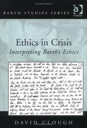 Cover of: Ethics in Crisis: Interpreting Barth's Ethics (Barth Studies) (Barth Studies) (Barth Studies)