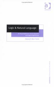 Logic & natural language by Hanoch Ben-Yami