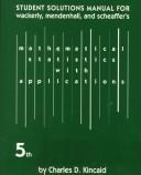 Cover of: Mathematical statistics with applications by Dennis D. Wackerly, Dennis D. Wackerly