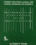 Cover of: Mathematical statistics with applications by Dennis D. Wackerly