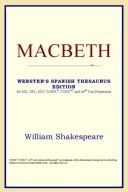 Cover of: Macbeth (Webster's Spanish Thesaurus Edition) by ICON Reference