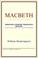 Cover of: Macbeth (Webster's Spanish Thesaurus Edition)